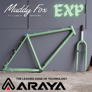 [ผ่อน 0%]เฟรมจักรยาน ARAYA Muddy fox รุ่น EXP ขนาด26 -27.5นิ้ว Green