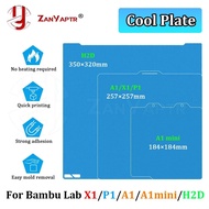 For Bambu lab Cool Plate Build Plate for X1C P1P P1S H2D A1 A1mini Spring Steel Double-sided Texture