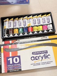 Daler Rowney Graduate Acrylic 10色套裝