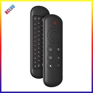 M5 Air Mouse Remote 7 Color Backlit 2.4G+BT5.2 Mini Wireless Keyboard Flying Mouse Remote for Android TV Box/PC/Smart TV
