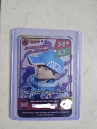 Kartu Boboiboy HOLOGRAM Galaxy Card Choki Choki Terlengkap