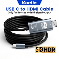 USB C to hdmi Adapter Laptop to tv cable 4K60Hz 2M for Tablet MacBook Movie Stream Projector