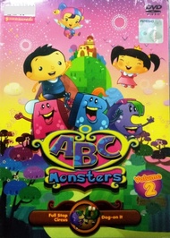 ABC Monsters Volume 2 DVD Preschool Edutainment Animated TV Series Age 4-6 Years