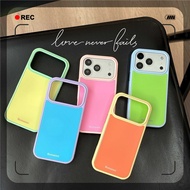 iPhone 17 Pro Max Contrasting colors pattern Acrylic material process phone case