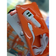 Car Charger LDNIO 3.4A Output with Cable / Fast Charge