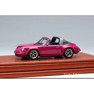 [Ready Stock Orphan] Make up 1/64 Porsche Singer 911 964 Targa Resin Car Model targa ruby storn red 