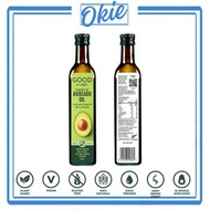 Good by Grove Avocado Oil (500ml) 紐西蘭牛油果油【香港行貨】100%精製 口感溫和 酪梨油