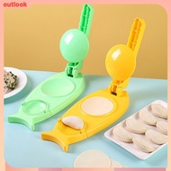 Three-in-one Dumpling Maker Multi-functional Lazy Dumpling Artifact Kitchen Household Manual Dumpling Wrapping Tool Dumpling Mold Outlo