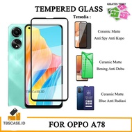 Anti-Scratch Oppo A78 4G A78 5G A58 4G A58 5G - Shatterproof Tempered Glass - Mobile Phone Protector