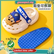 Paw Patrol Children's Sandals Slippers 2023 New Style Girls Boys Hole Shoes Men's Summer Anti-slip Bath Household Slippers