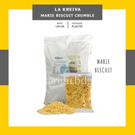 MARIE BISCUIT COOKIE CRUMBLE LA KREIVA 100GR - TOPPING DONAT - TOPING PISANG COKLAT NUGGET - TABURAN