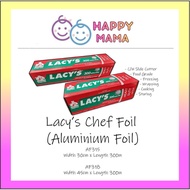 Lacy's Chef Wrap - Aluminum Foil | AF315, AF318 | 30CM, 45CM X 300M
