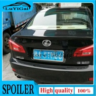 For LEXUS IS250 IS300 IS350 Spoiler 2006-2011 High Quality ABS Material Car Rear Wing Primer Color R