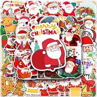 100/50 Piece Funny Christmas Santa Claus Stickers For laptops/phones/Helmet/Motor/Car DIY Creative Graffiti  Home Decal Waterproof Stickers