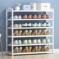 Shoe Rack Simple Multi-Layer Shoe Cabinet Shoe Rack Dustproof Doorway Storage Shelf Bamboo Clearance Household Solid Wood Simple Shoe Rack