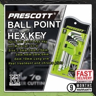 PRESCOTT HEX KEY / BALL POINT HEX KEY / TORX KEY