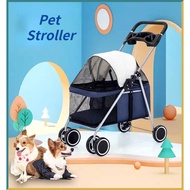 Lightweight dog stroller foldable pet stroller cat stroller