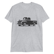 Movie Music Funny Gift 1952 Ford F1 Antique Pickup Truck Short-Sleeve Unisex T-Shirt