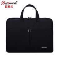 百利文BK公文包男手提大容量商务包办公电脑包男士LOGOBaili BK Briefcase Men's Portable Large Capacity Businesssaefdd333sg2025