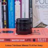 7-ARTISAN 50MM F1.8 LENS FOR sony