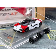 Ready Stock CM Model 1: 64 Mclaren 765LT Mclaren Supercar Alloy Car Model