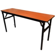 banquet table - Size 60W x 150L x 75H cm Strong Mild steel leg 32 x 32mm Foldable table STUDY TABLE 