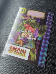 【Fancard】#龍珠咭 #DragonBall #ドラゴンボール ＜VISUAL ADVENTURE SPECIAL＞ 劇場版篇 JAPAN 本弾カード 龍珠本彈鑽石閃卡 悟天、杜拉格斯、18号 