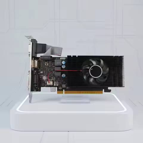 For New Low Profile GTX 750 Ti 2GB/4GB GDDR5 128Bit Fan Cooling Gaming VGA Card HD/DVI/VGA Output Sl
