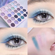 30 Colors Aurora Eyeshadow Matte Pearlescent Smoky Stage Makeup Eyeshadow Palette