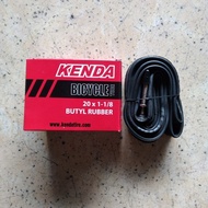 Bicycle inner tube 20 x 1 1/8 kenda/451 small valve/presta fv 48mm