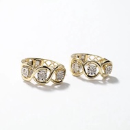 Well-made Custom IGI GIA HPHT CVD Vvs Lab Grown Made Created Diamond Earring 14K 18K Solid Gold Diam