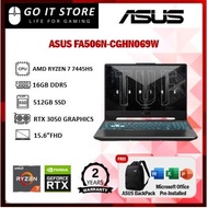 Asus TUF Gaming A15 FA506N-CGHN069W 15.6'' FHD 144Hz Gaming Laptop ( Ryzen 7 7445HS, 16GB, 512GB SSD