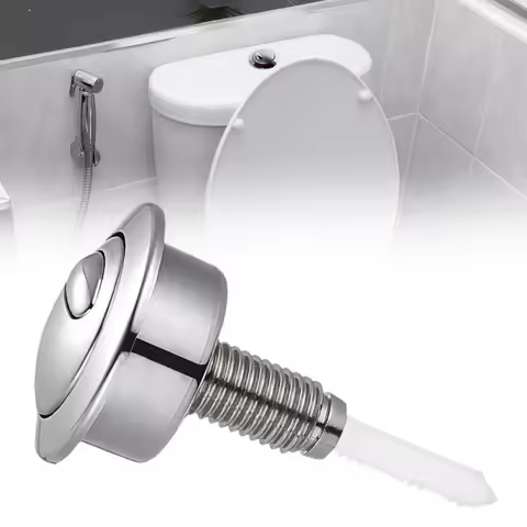 Flushwise Replacement Toilet Cistern Push Button Cisterna WC Universal Water Tank Flush Valve Repair