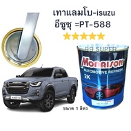 สีพ่นรถยนต์ มอนิสสัน morrison 2k (สีเทาแลมโบ  isuzu อีซูซุ)สีพ่นรถยนต์อะคริลิค Morrison มอริสัน 2K เ