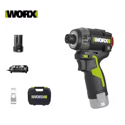 WORX WU138 0il Pressure Brushless Cordless impact drill 12V 50Nm 1300rpm 4000bpm Smart clutch profes