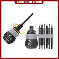 3-In-1/14-In-1/34-In-1 Magnetic Ratchet Screwdriver Multi-Purpose Short Handle Portable Screwdriver