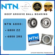 NTN 6800 ZZ / 2RS DEEP GROOVE BALL BEARING