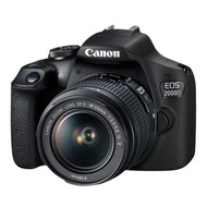 Canon EOS 2000D Camera with EF-S 18-55mm IS II Lens