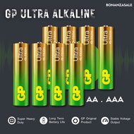 Bateri GP Ultra Alkaline AA & AAA | GP Ultra Alkaline Battery [2Pcs] - Long Lasting & Leak Resistant