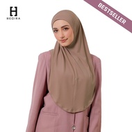 HEGIRA SO-MARJAN TWILL NC (NO CHIN) LOT 0 | PLAIN SLIP ON (INSTANT HIJAB) >> DAILY COMFORT