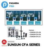 SUNSUN CFA 06 Fountain Nozzle CFA 08/ CFA 10 Pool Garden Fish Fountain Decoration