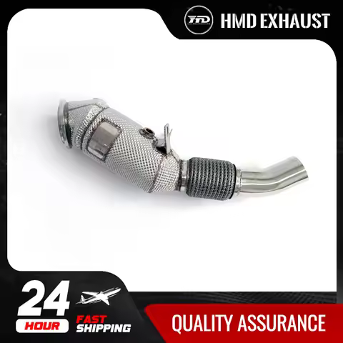 HMD Exhaust System High Flow Performance Downpipe for BMW X2 20i F39 B38 1.5T Car Accessories Stainl