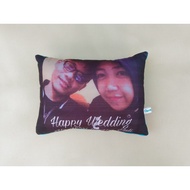 1st ANNIVERSARY CUSTOM PHOTO WEDDING ANNIVERSARY PILLOW BIRTHDAY GIFT 38X28