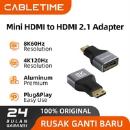 CABLETIME Adapter HDMI To HDMI Mini Type C & Micro HDMI Type D 8K 4K 60Hz Resolution HDMI 8K HDMI Ad