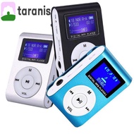 TARANIS Mini MP3 Player Fashion Clip Support 32GB TF Card LCD Screen FM Radio