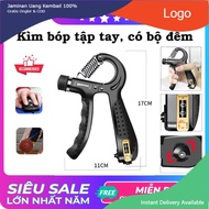 (XẢ KHO) Kìm bóp tập cơ tay có bộ đếm lò xo điều chỉnh từ 5-60kg dụng cụ tạ tập gym tại nhà Handgrip