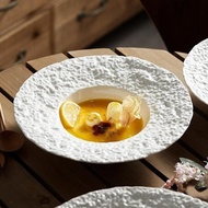 STARK Pasta Plate Unique Luxury Ceramic Fine Dining Pasta Serving Plate GM