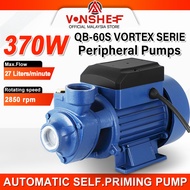 BQB-60-Peripheral Water Pump 0.5HP 370W Automatic Self-Priming Peripheral Water Pump PUMP  PUMP FERT