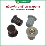 Potentiometer knob / potentiometer knob WXD3-13-2W black linhkienhec