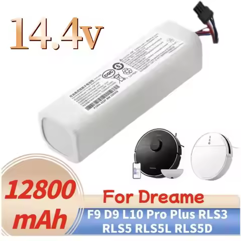 Original Battery for Dreame Robot Vacuum Mop Cleaner D9 F9 L10s Ultra L10 L10S D9 Pro ULTR1800mAh Li